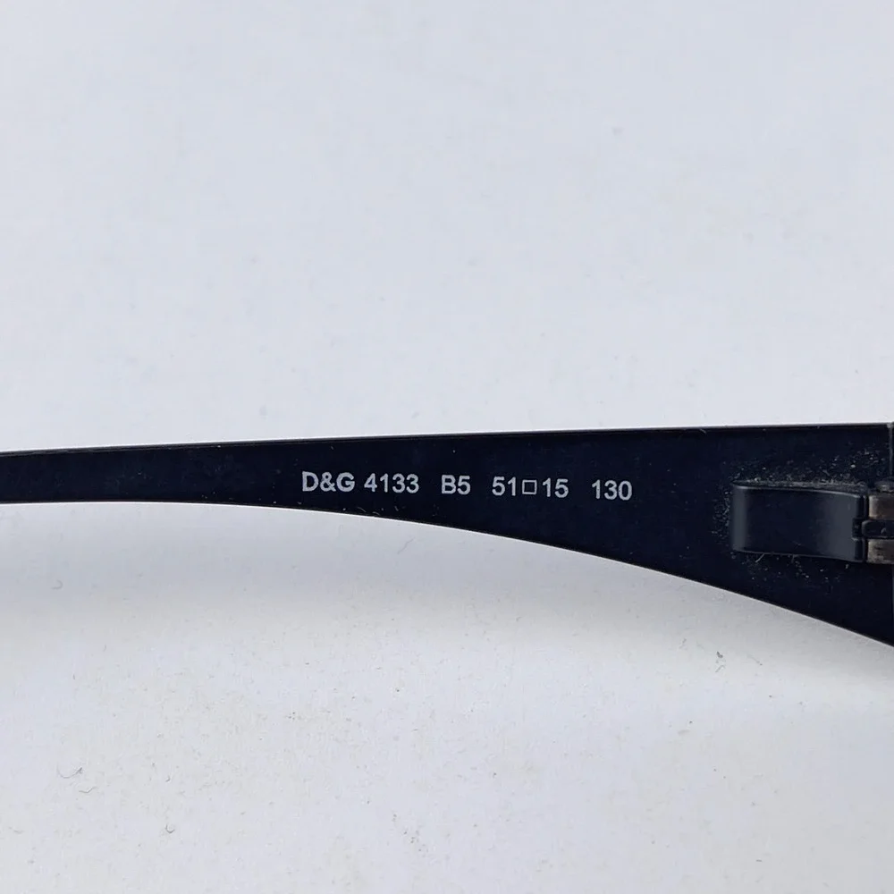 Dolce & Gabbana 4133B5 Women's Eyeglasses Frame Black Plastic Full Rim 51-15-130